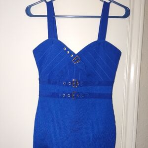 Brand new! 12th Heart Bandage Blue Dress